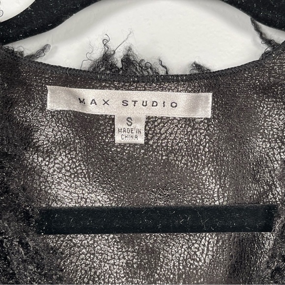 Max Studio Faux Sheep Fur Vest - Picture 10 of 10